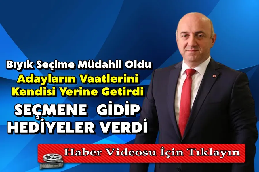 Bıyık Seçime Müdahil Oldu