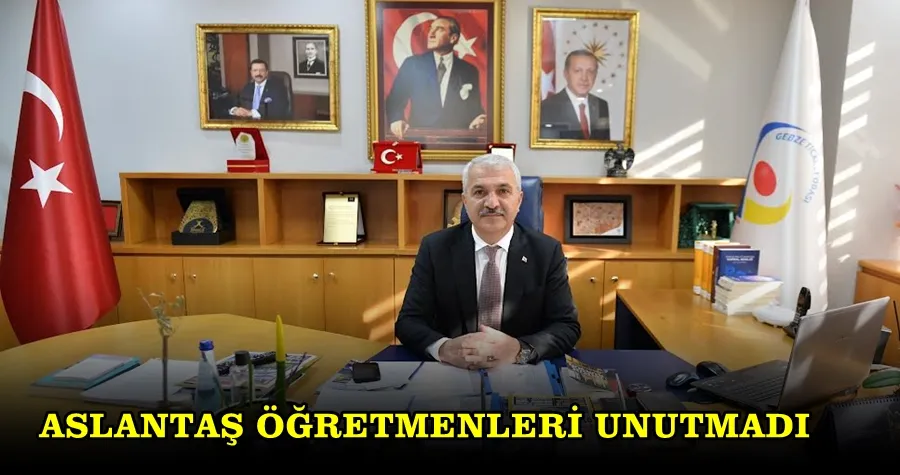 Aslantaş Öğretmenleri Unutmadı