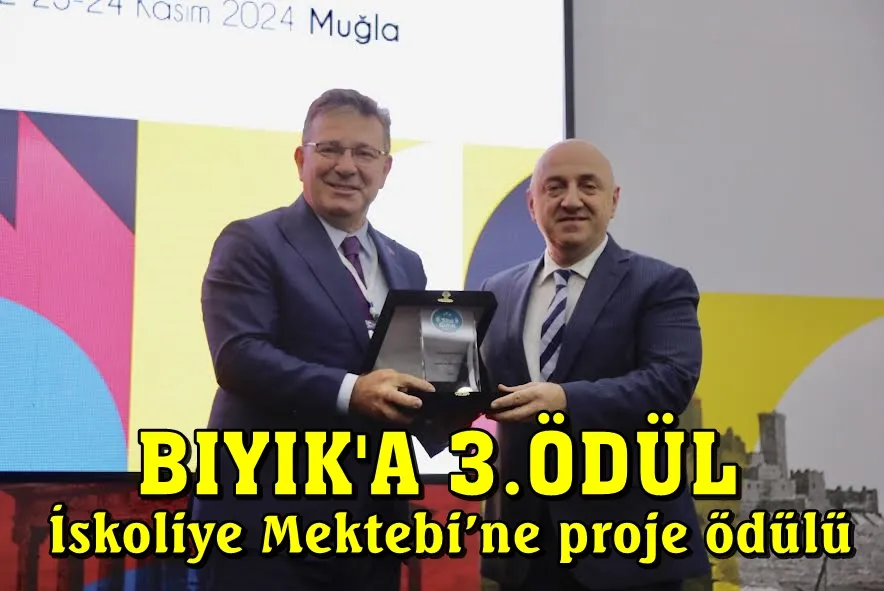 İskoliye Mektebi’ne proje ödülü