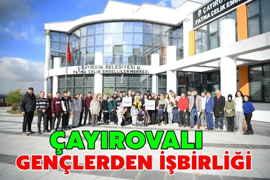 Gençlik Merkezi öğrencilerinden özel bireylere destek