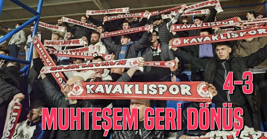 Muhteşem Geri Dönüş....4-3