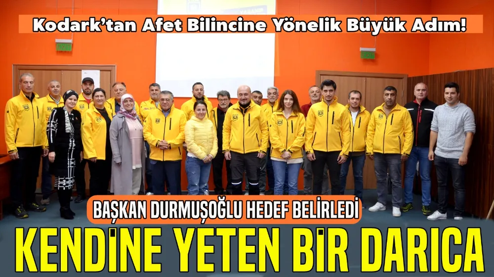 Başkan Durmuşoğlu Hedef Belirledi: Kendine Yeten Bir Darıca