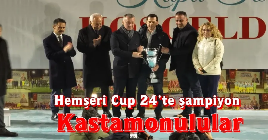 Hemşeri Cup 24’te şampiyon Kastamonulular