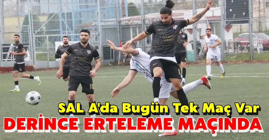 Derince Erteleme Maçına Çıkıyor