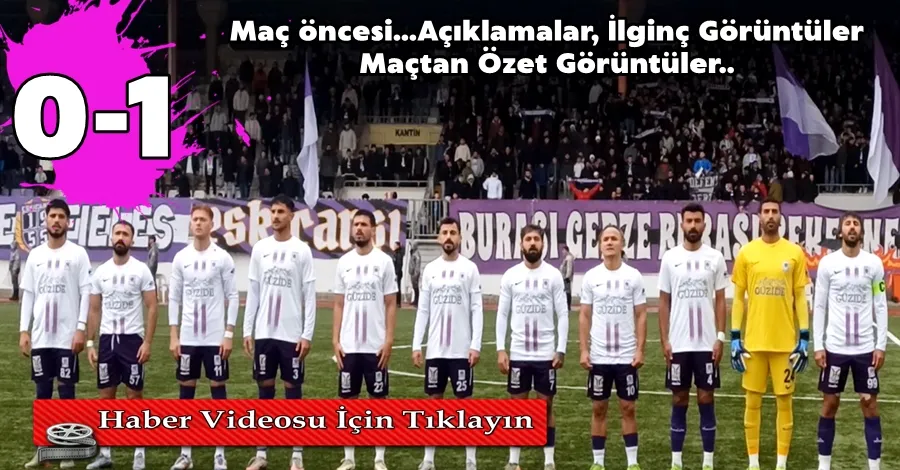 Menekşe Fırsat Tepti...0-1