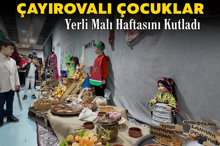 Çocuk Kulüpleri’nde ‘Yerli Malı Haftası’ etkinliği