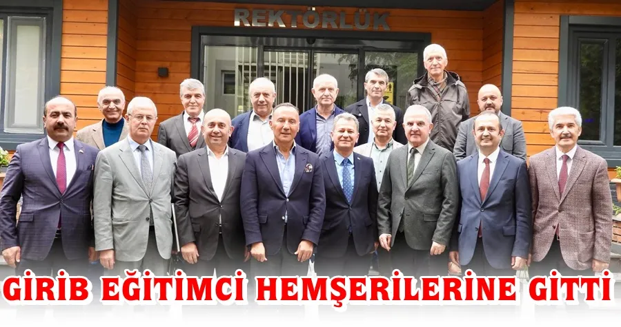 GİRİB EĞİTİMCİ HEMŞERİLERİNE GİTTİ