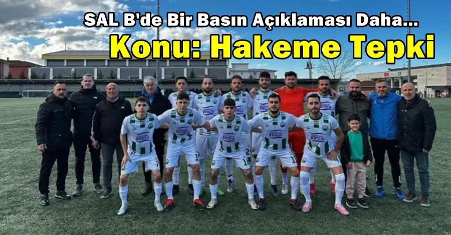 Yine Basın Açıklaması, Yine Hakeme Tepki