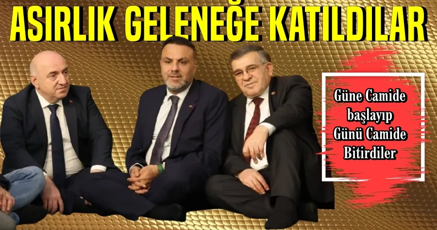 Şakar ve Bıyık Asırlık Geleneğ Katıldı