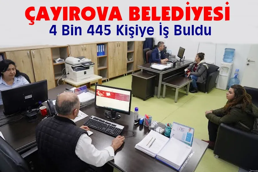 Mavi Masa-İŞKUR, binlerce Çayırovalıyı işe yönlendirdi