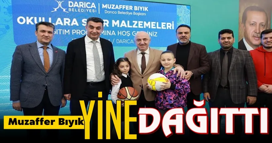 Muzaffer Bıyık Yine Dağıttı