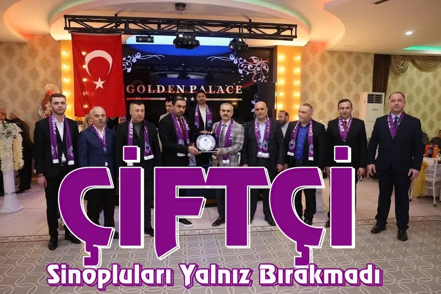 Çiftçi Sinopluları Yalnız Bırakmadı