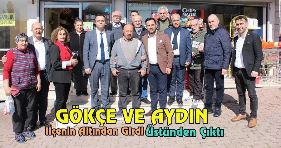 Gökçe Ve Aydın Sırt Sırta Çalıştı