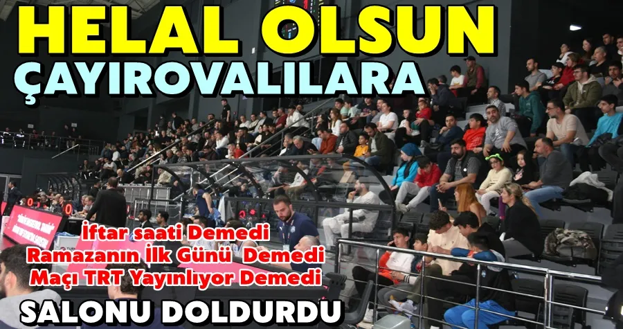 Helal Olsun Çayırovalılara 