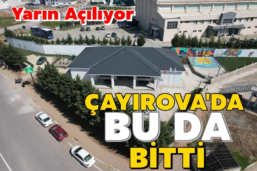 Çayırova Gençlik Merkezi açılıyor