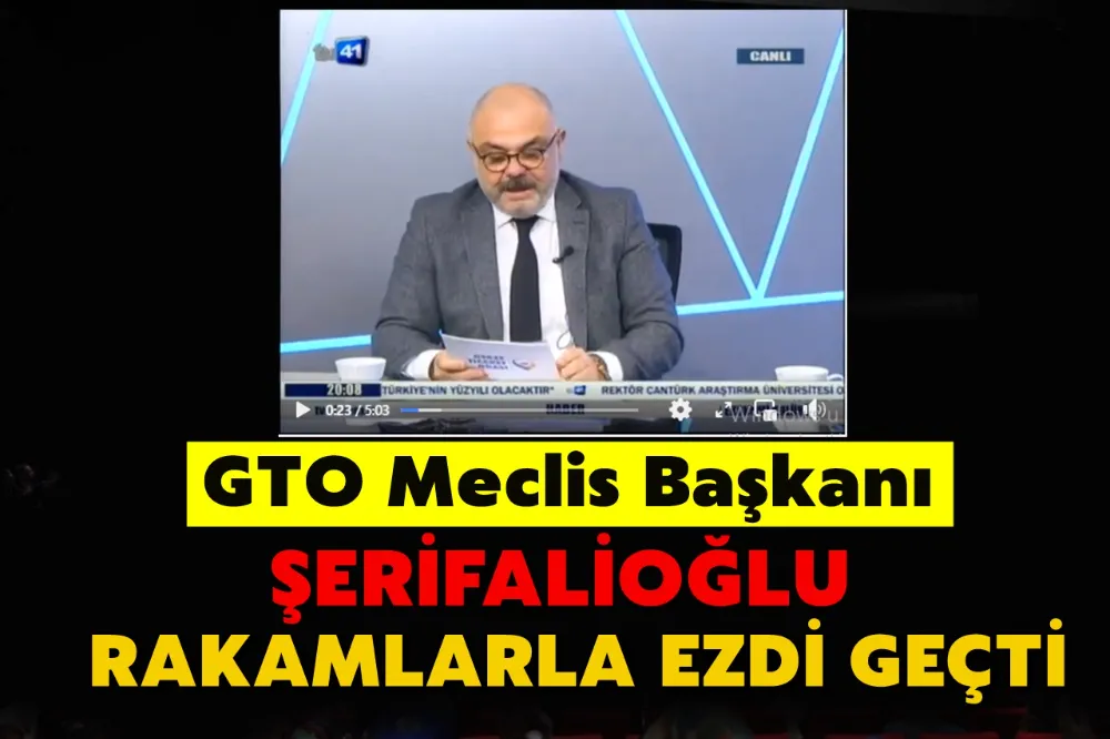 Şerifalioğlu Rakamlarla Ezdi Geçti