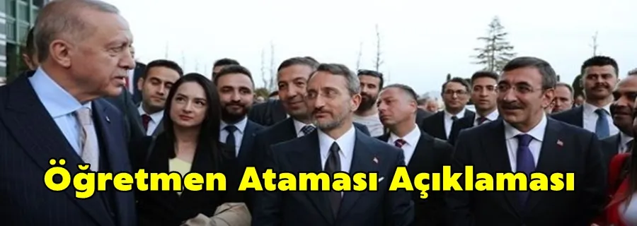 Öğretmen Ataması Açıklaması