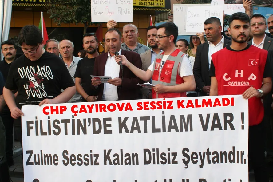 CHP Çayırova Sessiz Kalmadı