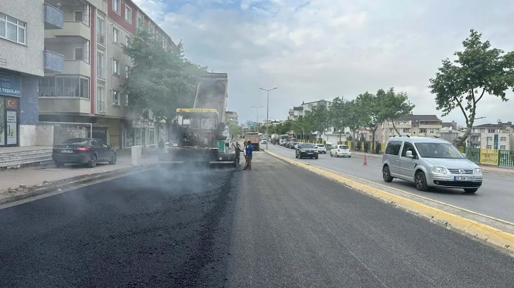 Darıca Tuzla Caddesi’nde üstyapı yenileniyor