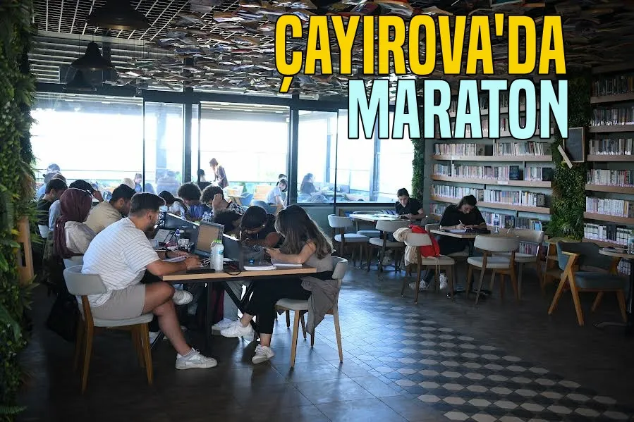 Kitap kahvelerde sınav maratonu devam ediyor