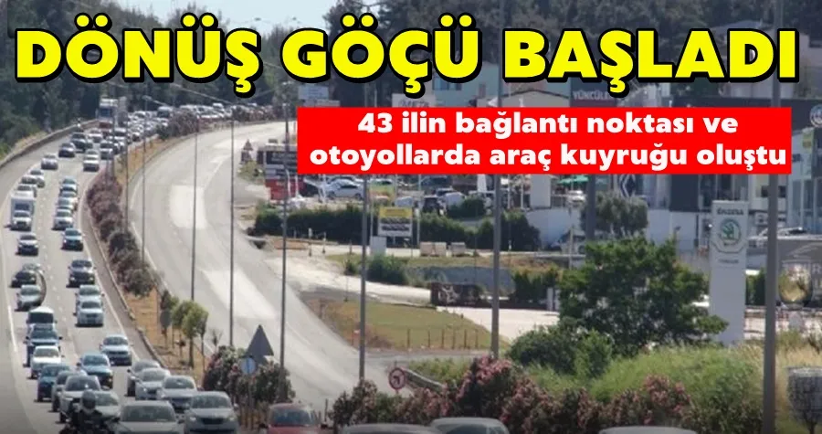 Dönüş Göçü Başladı