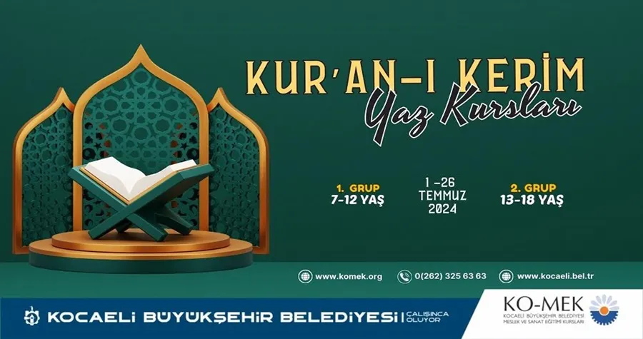 Çocuklar KO-MEK’te yaz kursları başlıyor