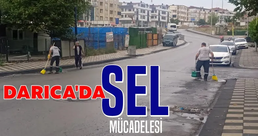 Darıca Belediyesi Sel Tehlikesine Karşı Tetikte!