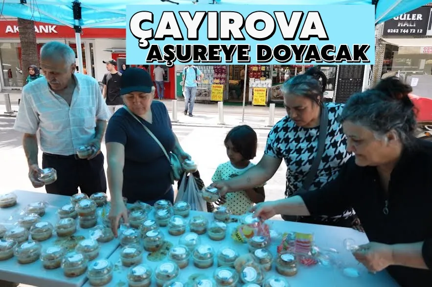 Çayırova Aşureye Doyacak