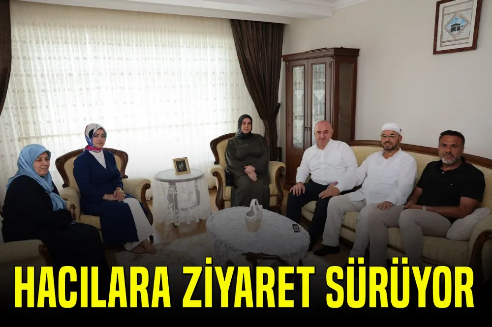 Hacılara Ziyaretler Sürüyor