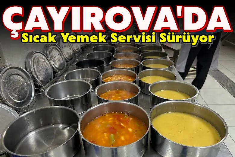 Çayırova’da sıcak yemek dağıtımı sürüyor