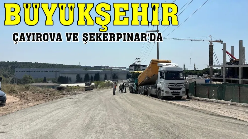 Çayırova Şekerpınar’da üstyapı yenileme çalışması