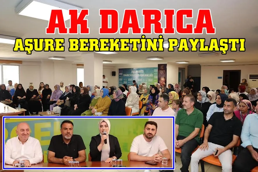 AK Kadın Darıca, aşurenin bereketini paylaştı