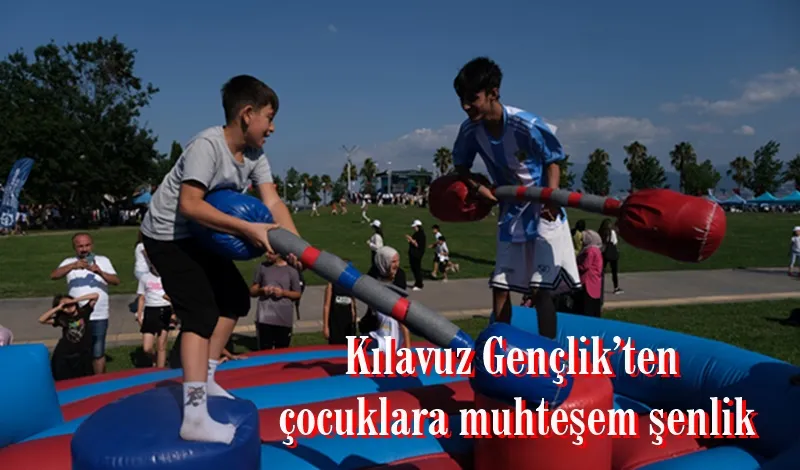 Kılavuz Gençlik’ten çocuklara muhteşem şenlik