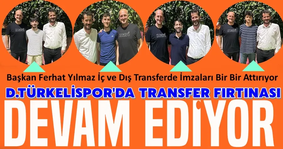 Darıca Türkelispor Transferde de Şampiyon