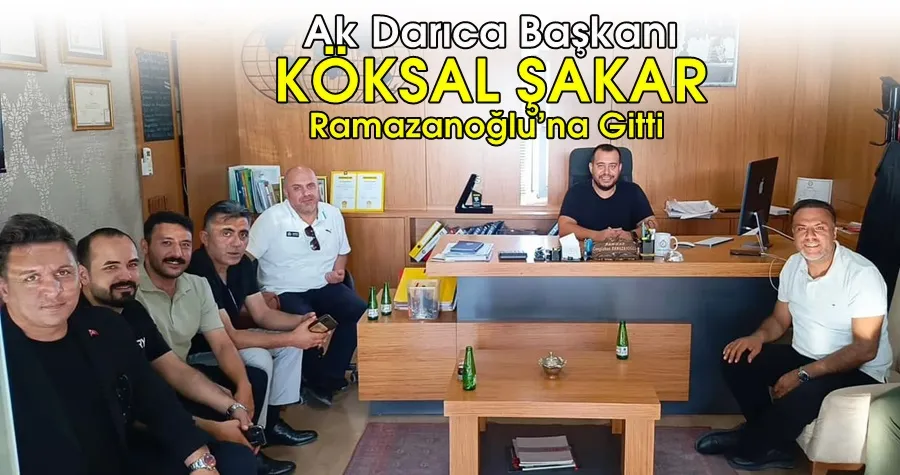 Ak Darıca Başkanı Şakar, Ramazanoğlu