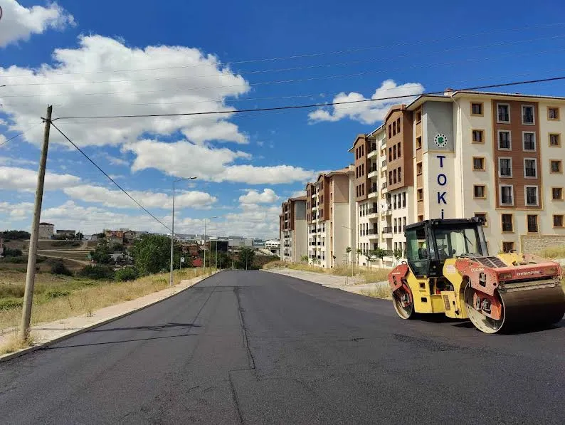 Gebze Kirazpınar TOKİ yolu asfaltlandı