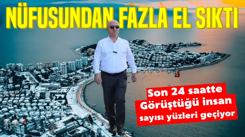 Nüfusundan fazla el sıktı