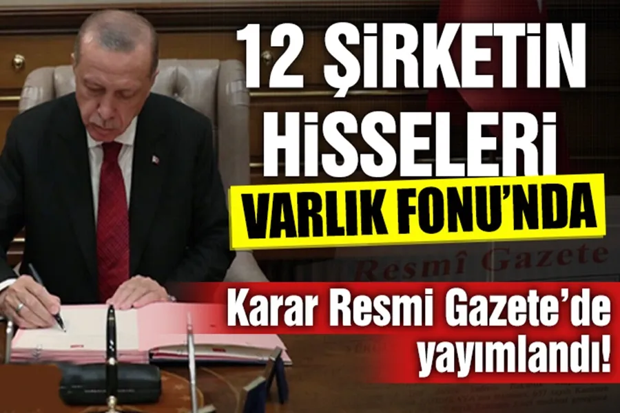 Cumhurbaşkanı kararı Resmi Gazete