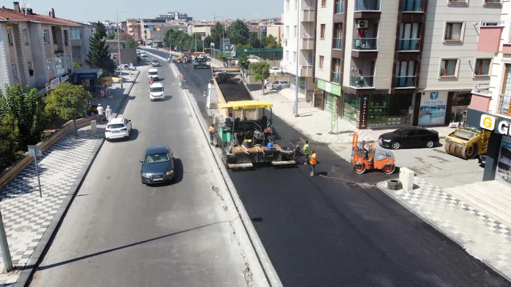 Darıca Belediyesi üstyapı hizmetleriyle konforu artırıyor