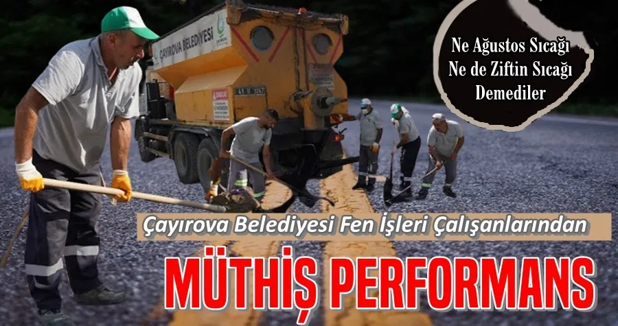 Fen işleri ekiplerinin saha çalışmaları sürüyor