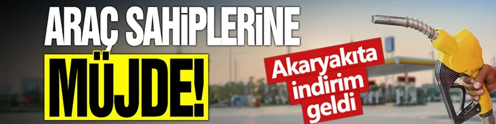 Araç sahiplerine müjde!