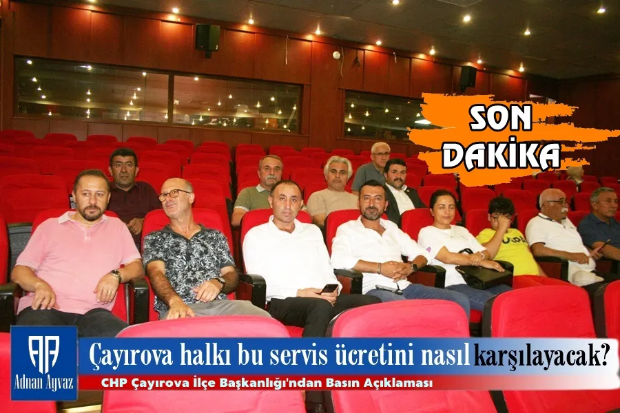 Zaten kıt kanaat geçinen Çayırova halkı bu servis ücretini nasıl karşılayacak? 