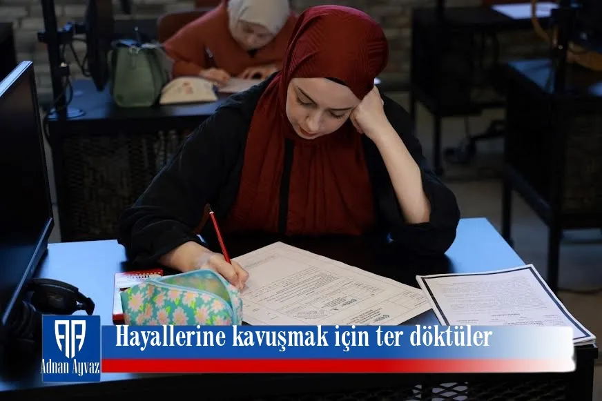 Hayallerine kavuşmak için ter döktüler