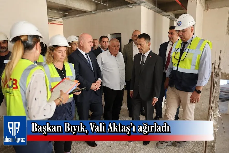 Başkan Bıyık, Vali Aktaş’ı ağırladı