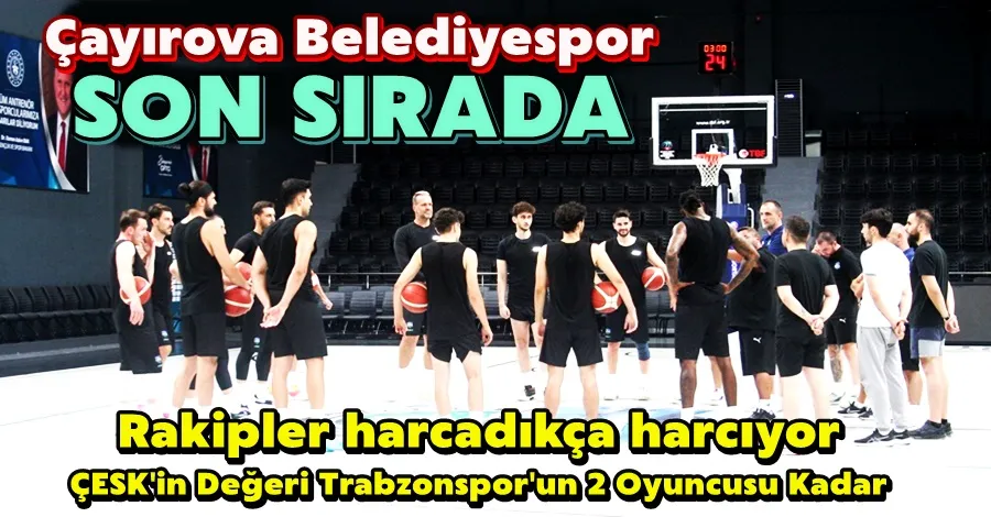 Çayırova Belediyespor Son Sırada