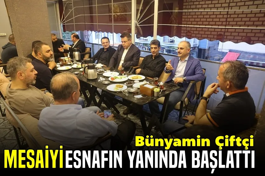 Çiftçi Haftaya Esnafla Başladı