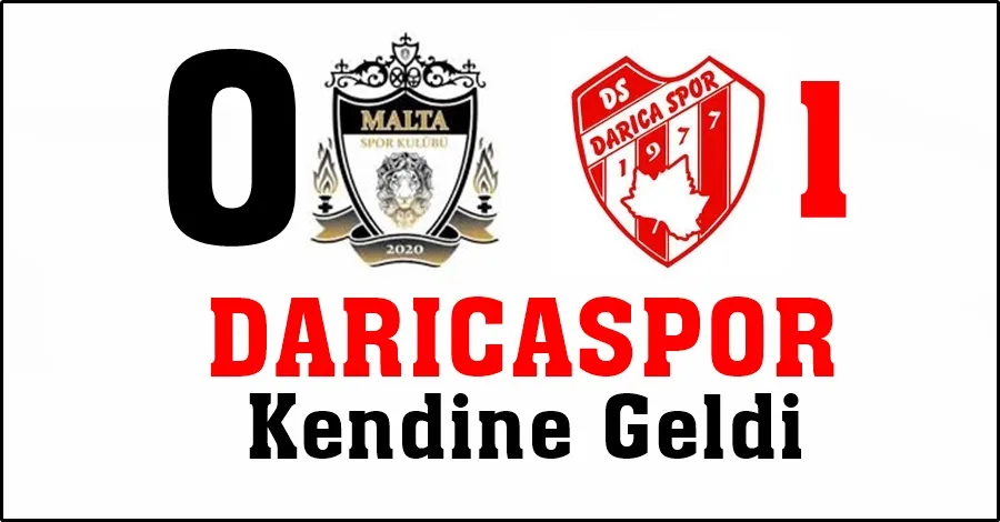 Darıcaspor Kendine Geldi 0-1