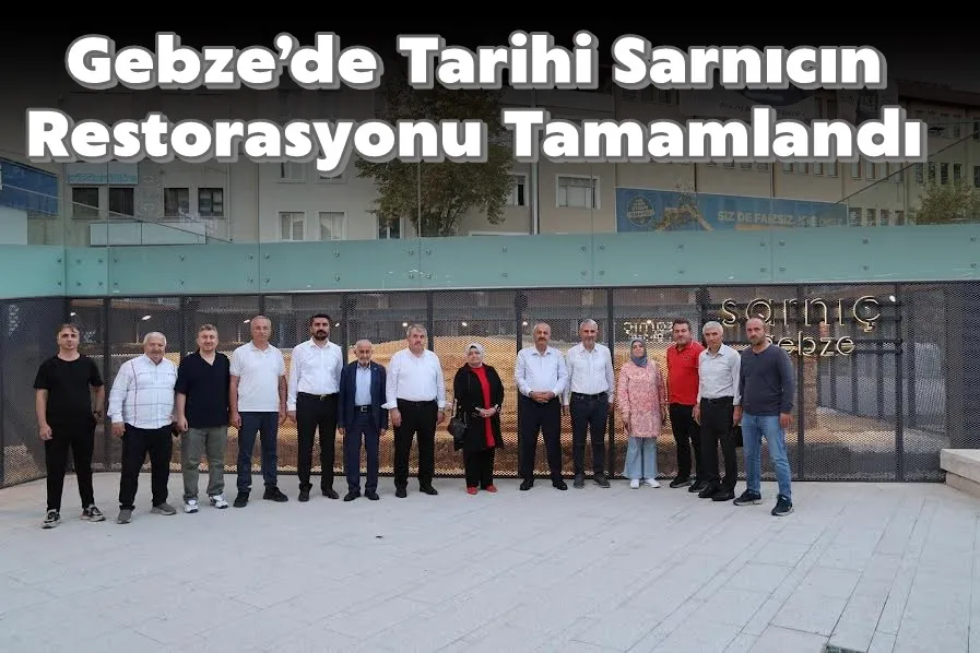 Gebze’de Tarihi Sarnıcın  Restorasyonu Tamamlandı