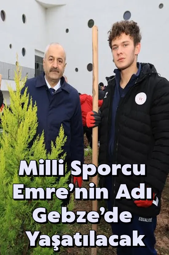 Milli Sporcu Emre’nin Adı  Gebze’de Yaşatılacak