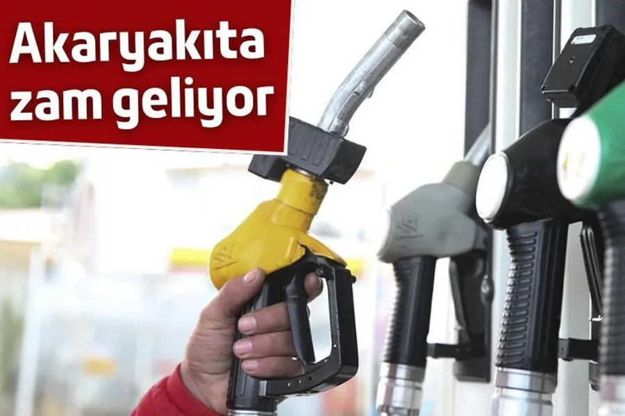 Akaryakıta çifte zam geliyor